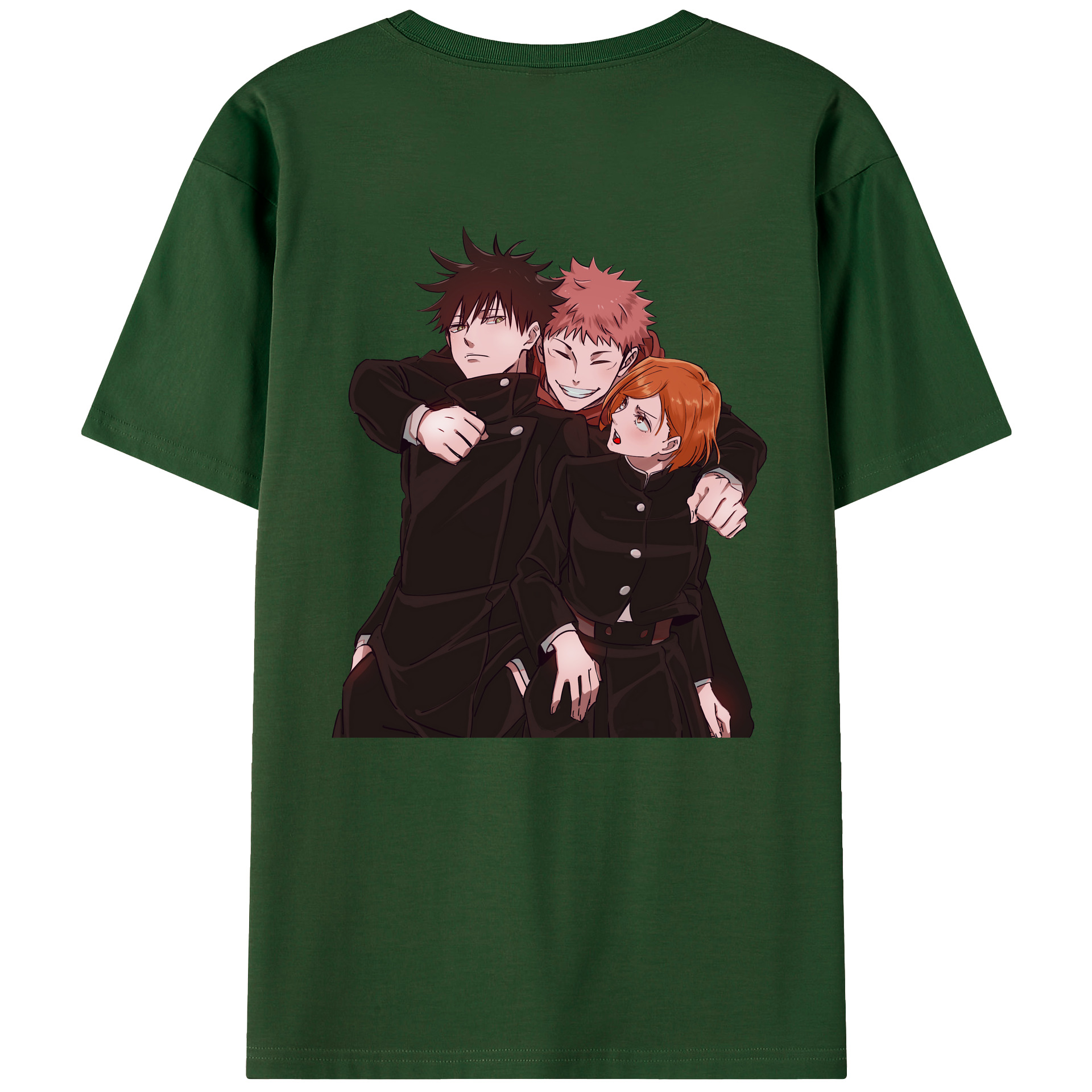 （画像用） 呪術廻戦 Jujutsu Kaisen 綿100％半袖Tシャツ（背面プリント）